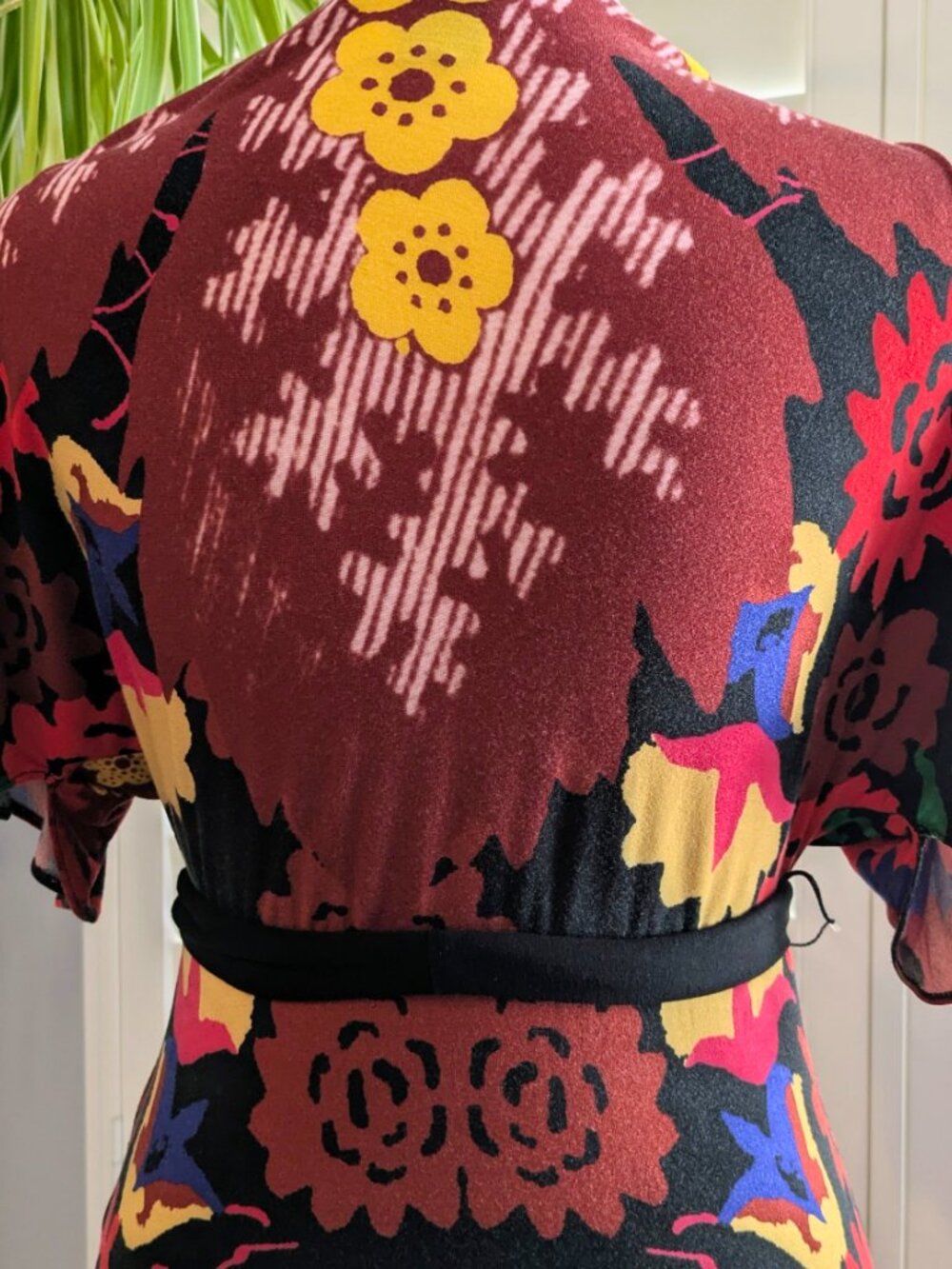 Christian Lacroix for Desigual Floral Wrap Dress Sz L - Picture 3 of 6